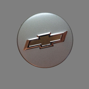 Колпачок заглушка на Шевроле 58/55/12 мм серебро