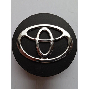 Колпачок заглушка на Тойота 58/55/12 мм черный