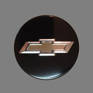 Колпачок заглушка на Шевроле 58/55/12 мм черный