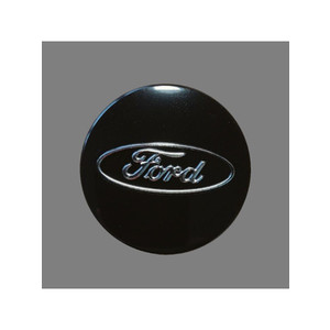 Колпачок заглушка на Форд 58/55/12 мм черный