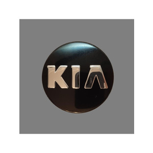 Колпачок заглушка на Киа 58/55/12 мм черный