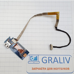 Доп плата USB, картридер ноутбука Samsung NP530 NP530U4B-S01RU BA92-09694A