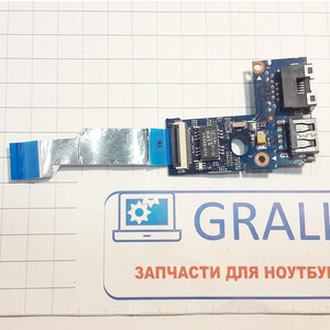 Доп. плата USB и LAN ноутбука Lenovo Z570 Z575 B570 B575 48.4PA05.02M