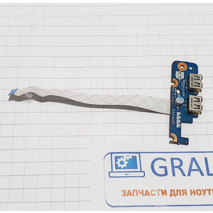 Доп. плата с разьемами usb ноутбука Toshiba A350D, A350, A355, LS-4575P