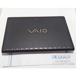 Крышка матрицы ноутбука Sony VPC-EH VPCEH серии PCG-71811V, 3FHK1LHN000