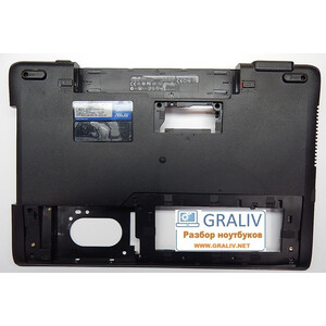 Нижняя часть корпуса, поддон ноутбука Asus N53T 13GN1Q5AP010