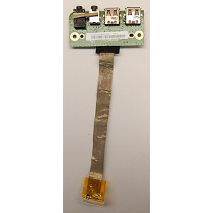Плата расширения USB со звуковыми разъемами ноутбука Asus N53T 59-N4SI01000