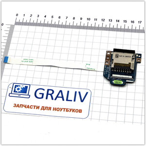 Картридер ноутбука Acer 5551 5552 5741 5742 E642 TK81 PEW96 TK85 PEW91 LS-5898P