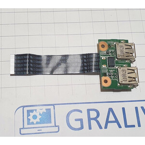 Доп плата с разьемами usb ноутбука HP CQ57