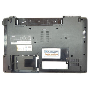 Нижняя часть корпуса, поддон ноутбука Samsung R522 BA81-06411A BA75-02174A