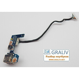 Плата расширения USB, кнопка старта ноутбука Samsung R518 R620 R720 R520 R522 BA92-05473A