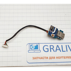 Кнопка старта + USB разъём ноутбука Samsung R425, R428, R430, R408, BA92-06023A