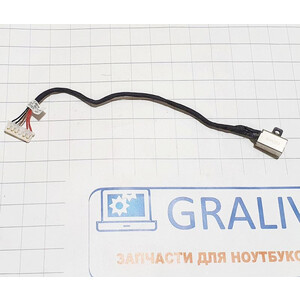 Разьем питания ноутбука Dell 15, 3000, 3451, 3558, 3458, 5458, 3552, 3568, 450.03006.0001