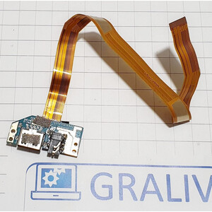 Доп. плата с usb ноутбука IRBIS NB20 NB21, T3145-REV06