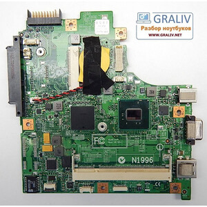 Материнская плата ноутбука MSI U160 MS-N0511