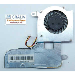 Система охлаждения ноутбука MSI U160 4510M05F PF1 E320800