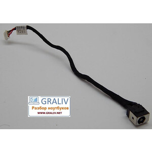 Разъем питания на кабеле для ноутбука Lenovo B560 LA56 DC IN