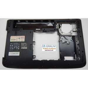 Нижняя часть корпуса, поддон ноутбука Acer Aspire 5735 60.4K801.001