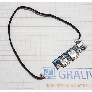 Доп. плата с usb ноутбука HP DV7-1000 LS-4082P