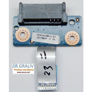 Переходник sata устройств ноутбука Lenovo G580 LS-7985P