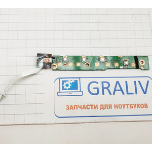 Плата управления с кнопкой включения, ноутбука DNS 118740, 118742, 6-71-C450S-D02