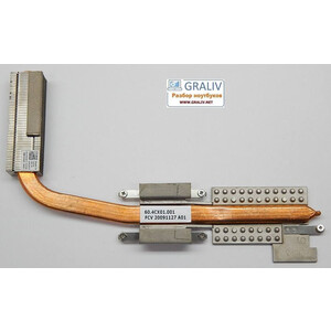 Система охлаждения, трубка охлаждения для ноутбука Dell Inspiron 1546 0YCNT7 YCNT7 60.4CX01.001