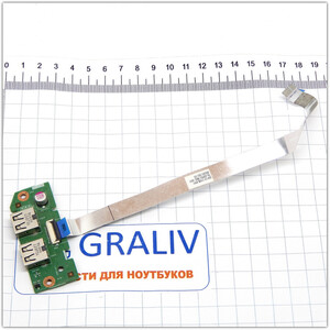 Плата расширения USB ноутбука DELL Inspiron M5040 N4050 N5040 N5050 48.4IP20.011