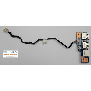 USB плата расширения для ноутбука Packard Bell MS2288 TJ75 TJ65, 48.4BU02.01M