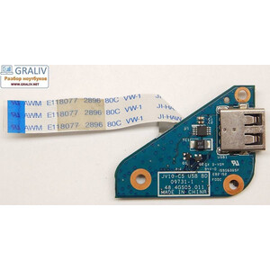 Плата расширения USB ноутбука Packard Bell MS2297 dot u 48.4GS05.011, 50.4GS05.001