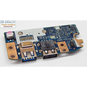 USB плата расширения для ноутбука Packard Bell TS11 P5WS0 LS-6904P