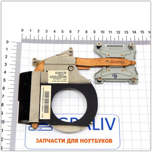 Радиатор системы охлаждения, термотрубка ноутбука HP G62 CQ62 G72 612355-001