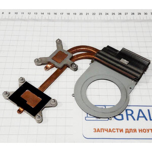 Система охлаждения, термотрубка ноутбука HP Pavion DV6-3000 DV7-4000 для Intel для дискретной графикой 637610-001