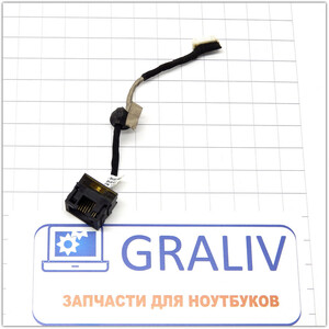 LAN разъем на шлейфе от ноутбука Sony VPC-EB PCG-71211V 015-0201