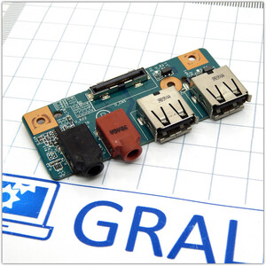 Плата расширения USB, аудио разъемов ноутбука Sony VAIO PCG-7181V, PCG-7173P, CNX-442 1P-1094J01-8011
