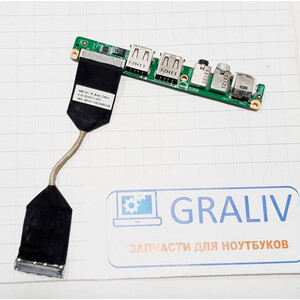 Доп. плата с разьемом питания ноутбука MSI MS-1356, 119K155897