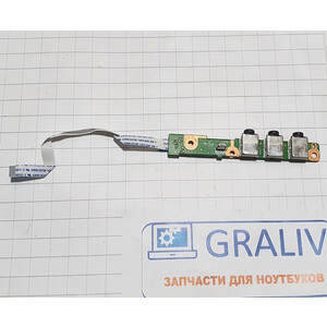 Плата аудио разъема для ноутбука HP Pavion DV7-3000 DAUT3AAB6C0