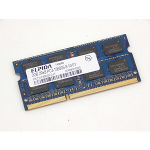 Оперативная память для ноутбука SO-DIMM DDR3 2GB PC3-10600 ELPIDA