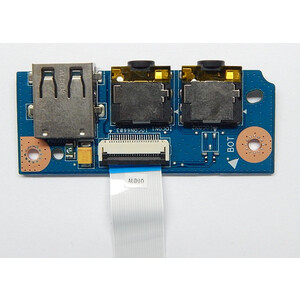 Плата USB разъемов, аудио выходов, ноутбука Asus K55N 60-NANI01000