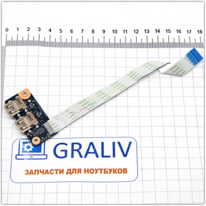 USB плата ноутбука HP15-R 15-G 255 G3, LS-A993P