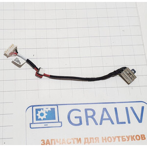 Разьем питания ноутбука Dell Inspiron 14-5455 14-5458 15-5558 15-5000, CN-0KD4T9-GT074 DC30100UI00