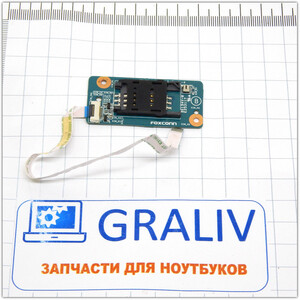 Плата под Sim-карту ноутбука Sony VPCS, PCG-4121CV, 1P-110CJ01-2011