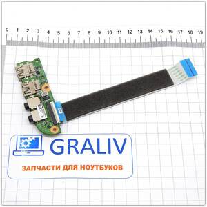 USB Audio плата ноутбука DNS TWC-N13P-GT 0155956, 0165295, DA0TWCTB8C0