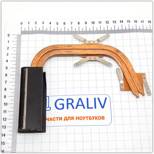 Термотрубка охлаждения для ноутбука DNS A35Y, 0151279, 13N0-ZMA0102