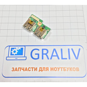 USB плата расширения (без шлейфа) ноутбука HP Compaq CQ61, CQ71 DA00P6TB6E0