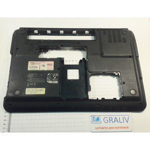 Нижняя часть корпуса, поддон ноутбука Packard Bell MS2274 TJ61 FOX604FM0800