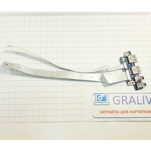 USB плата с аудио разьемом ноутбука Dexp Aquilon O106 W970TU (0806843) 6-71-W95K8-D02