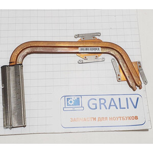 Радиатор системы охлаждения, термотрубка ноутбука DEXP 74 PGT-1793-3, 13N0-1BA0702