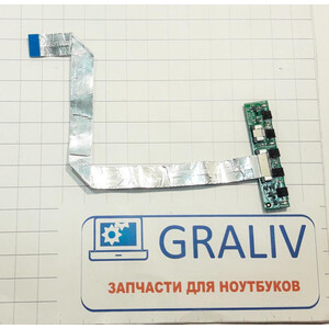 Панель с Led индикаторами ноутбука DNS M500B