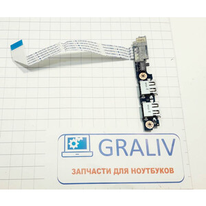 Доп. плата с USB разъемами ноутбука DNS PNS1010 0129908 455N9E30LQ1C2