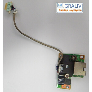 Плата расширения с кнопкой включения ноутбука Lenovo Y510 Y530